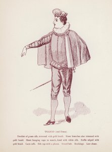 La bisbetica domata di Shakespeare: Tranio, secondo abito da English School