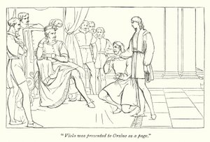 Shakespeare: La dodicesima notte; Il capitano presenta Viola a Orsino da English School