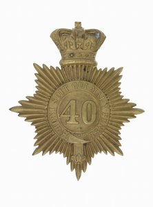 Piastra per shako da English School