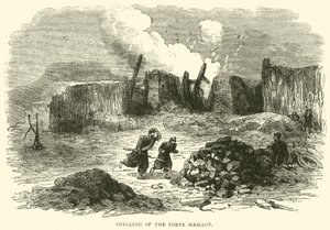 Bombardamento della Porta Maillot, gennaio 1871 da English School