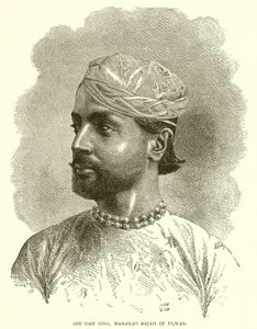 Sheodan Singh, Maharao Rajah di Ulwar da English School