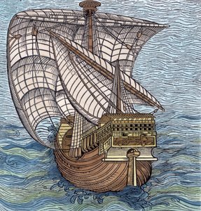 Nave del tempo di Colombo, da 