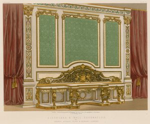 Credenza e Decorazione Murale da English School