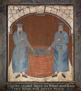 Insegna per la locanda "Blue Boys", fine 1700