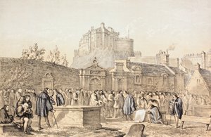 Firma del Patto nel Cimitero di Greyfriars, Edimburgo nel 1638, da 