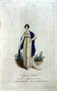 Signora Collini (nata nel 1784), Prima Cantante del King