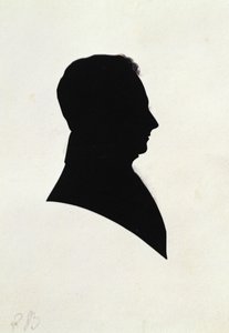 Silhouette di EB, dal taccuino di Michael Faraday da English School