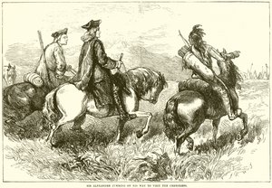 Sir Alexander Cumming in visita ai Cherokee