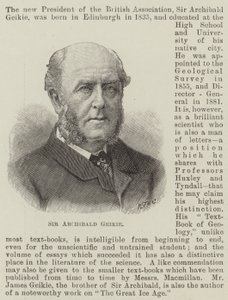 Sir Archibald Geikie da English School