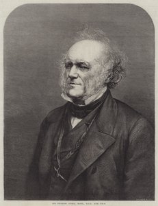 Sir Charles Lyell, baronetto, DCL e FRS (incisione) da English School