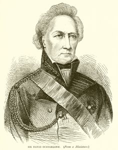 Sir David Ochterlony da English School