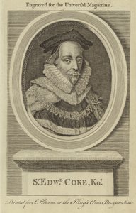 Sir Edward Coke, Cavaliere da English School