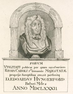Sir Edward Hungerford, creato Cavaliere del Bagno all