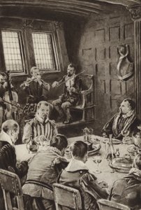 Sir Francis Drake, che cena sulla Golden Hind al suono dei violini da English School