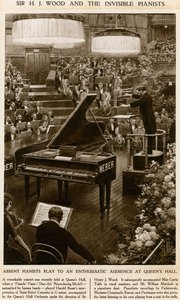 Sir Henry Wood e i pianisti invisibili da English School