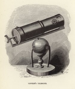 Telescopio di Sir Isaac Newton da English School