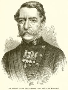 Sir Robert Napier (poi Lord Napier di Magdala) da English School