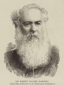 Sir Robert Palmer Harding (incisione) da English School