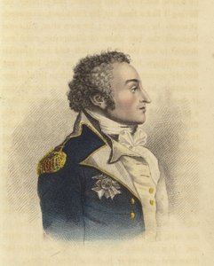 Sir Sidney Smith, ammiraglio britannico (incisione colorata) da English School