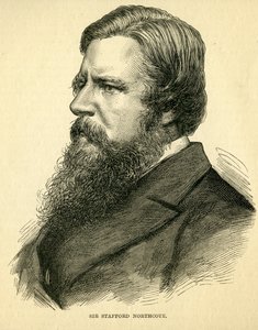 Sir Stafford Northcote, 1º Conte di Iddesleigh (1818-87)