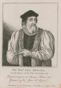 Sir Thomas Leigh, mercante, sindaco di Londra 1558 da English School