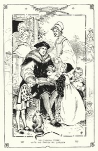 Sir Thomas More con la sua Famiglia a Chelsea da English School