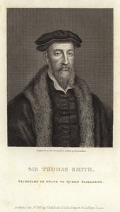 Sir Thomas Smith, studioso, diplomatico e politico inglese