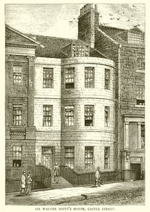 Casa di Sir Walter Scott, Castle Street