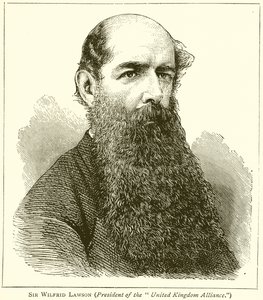 Sir Wilfrid Lawson (Presidente della United Kingdom Alliance) da English School