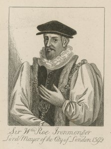 Sir William Roe, fabbro, sindaco di Londra nel 1592