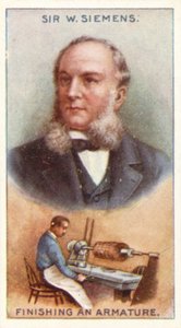 Sir William Siemens, finitura di un