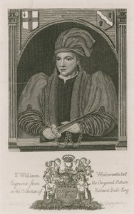 Sir William Walworth, sindaco di Londra, 1370 da English School