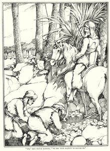 "Signore," disse il principe Bahman, "Chiediamo alla vostra maestà di scusarci" da English School