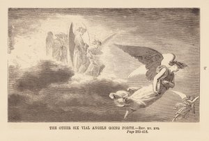 Sei angeli in fiala che escono (incisione)
