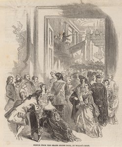 Schizzo dalla Grand Polish Hall nelle Williss Room da English School