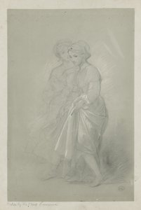 Schizzo di due ragazze di Sir Thomas Lawrence