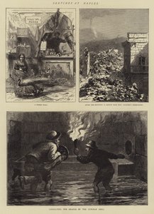 Schizzi a Napoli (incisione)
