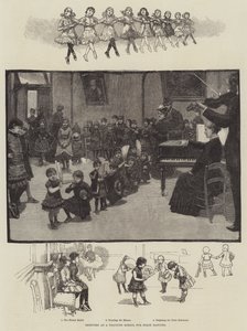 Schizzi in una scuola di formazione per la danza teatrale