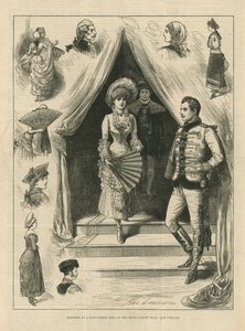 Schizzi di un ballo in maschera alla Royal Albert Hall da English School