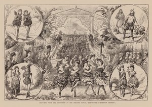 Schizzi dalla Pantomima al Theatre Royal di Manchester, Robinson Crusoe (incisione)