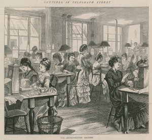 Schizzi in Telegraph Street - la Galleria Metropolitana