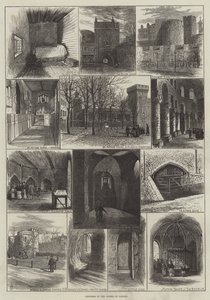 Schizzi nella Torre di Londra da English School