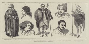 Schizzi di costumi abissini (incisione)