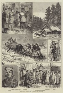 Schizzi di vita popolare in Russia