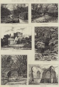 Schizzi di Teesdale e Rokeby da English School