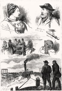Schizzi del disastro del ponte Tay