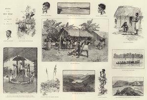 Schizzi sul fiume Congo