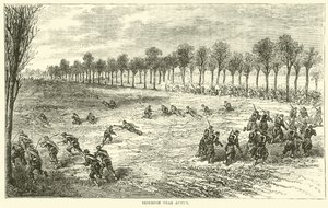 Scaramuccia vicino ad Autun, dicembre 1870