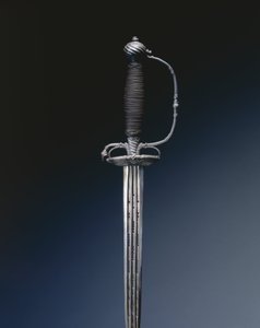Spada piccola, c.1720-60 da English School