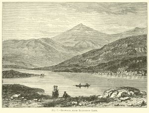 Snowdon, dal lago Llanberis da English School